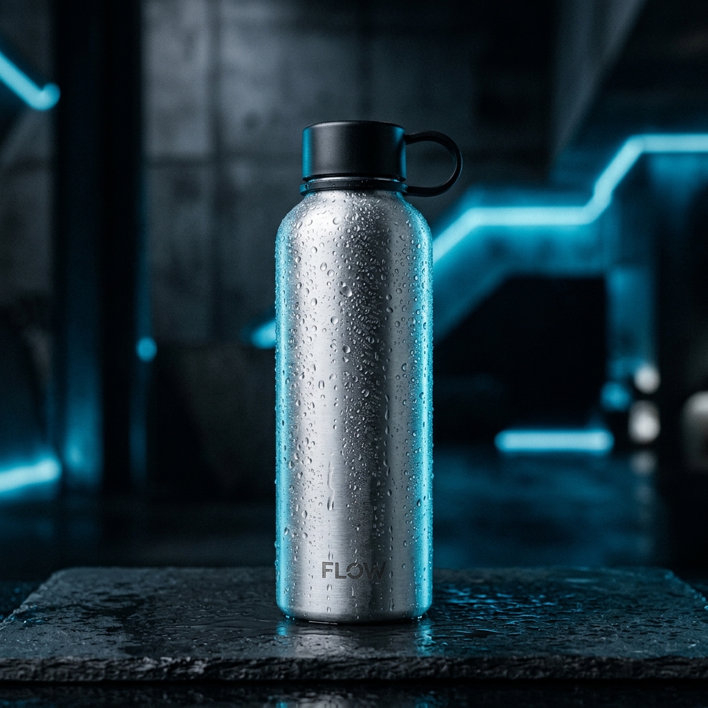 Free Drops Premium Aluminum Bottle